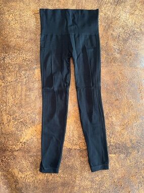 SPANX Black High-Waist Leggings